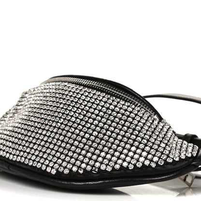 Alexander Wang Rhinestone Mesh Mini Attica Belt Bag Black 9 of 9