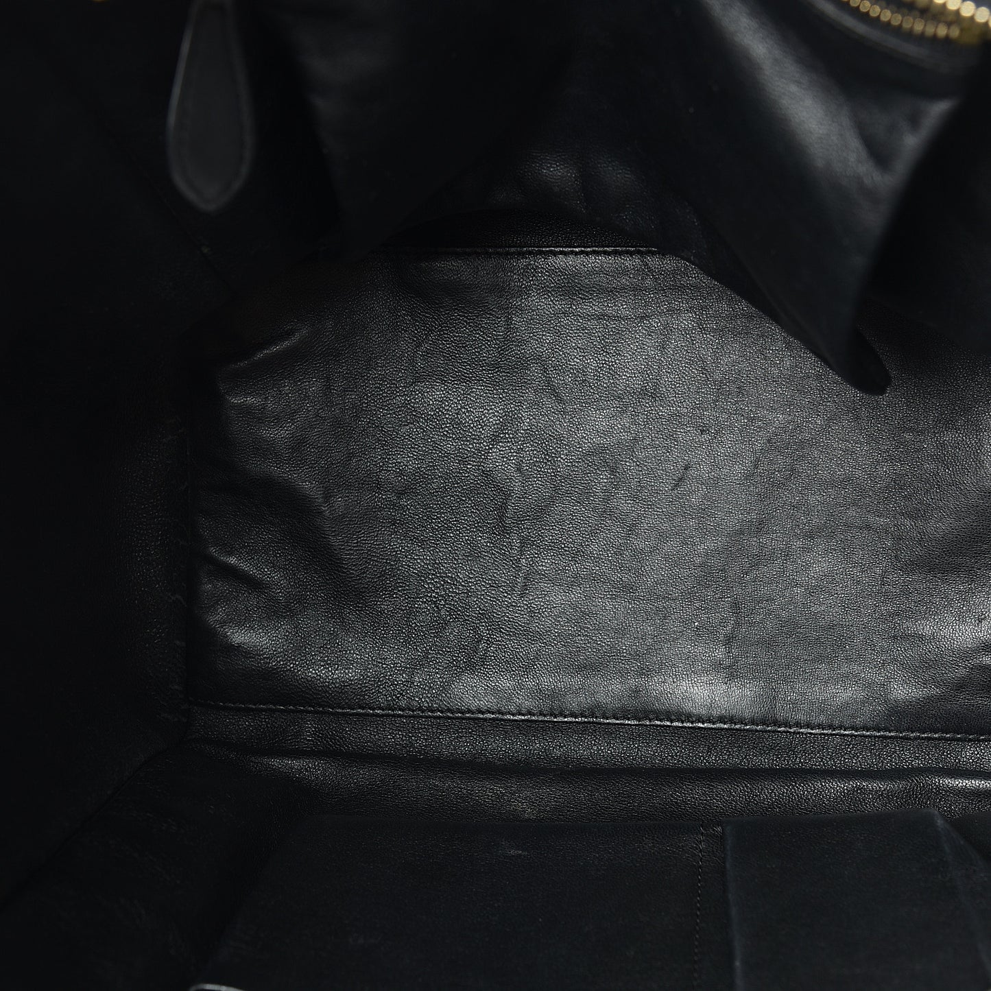 Smooth Calfskin Mini Luggage Black