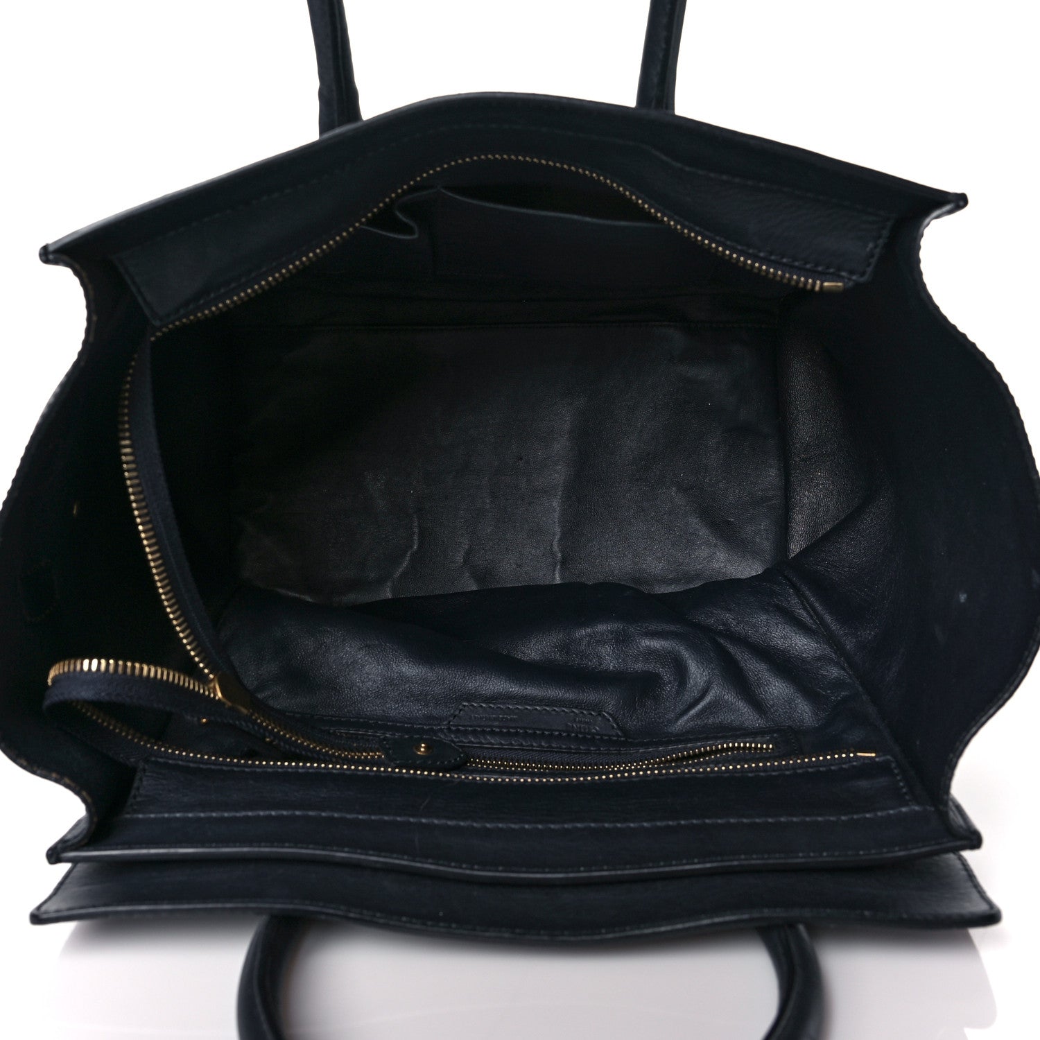 Celine Smooth Calfskin Small Luggage Navy Blue 4 of 11