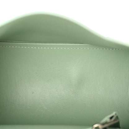 Balenciaga Shiny Box Calfskin Small Hourglass Top Handle Bag Light Green 5 of 10