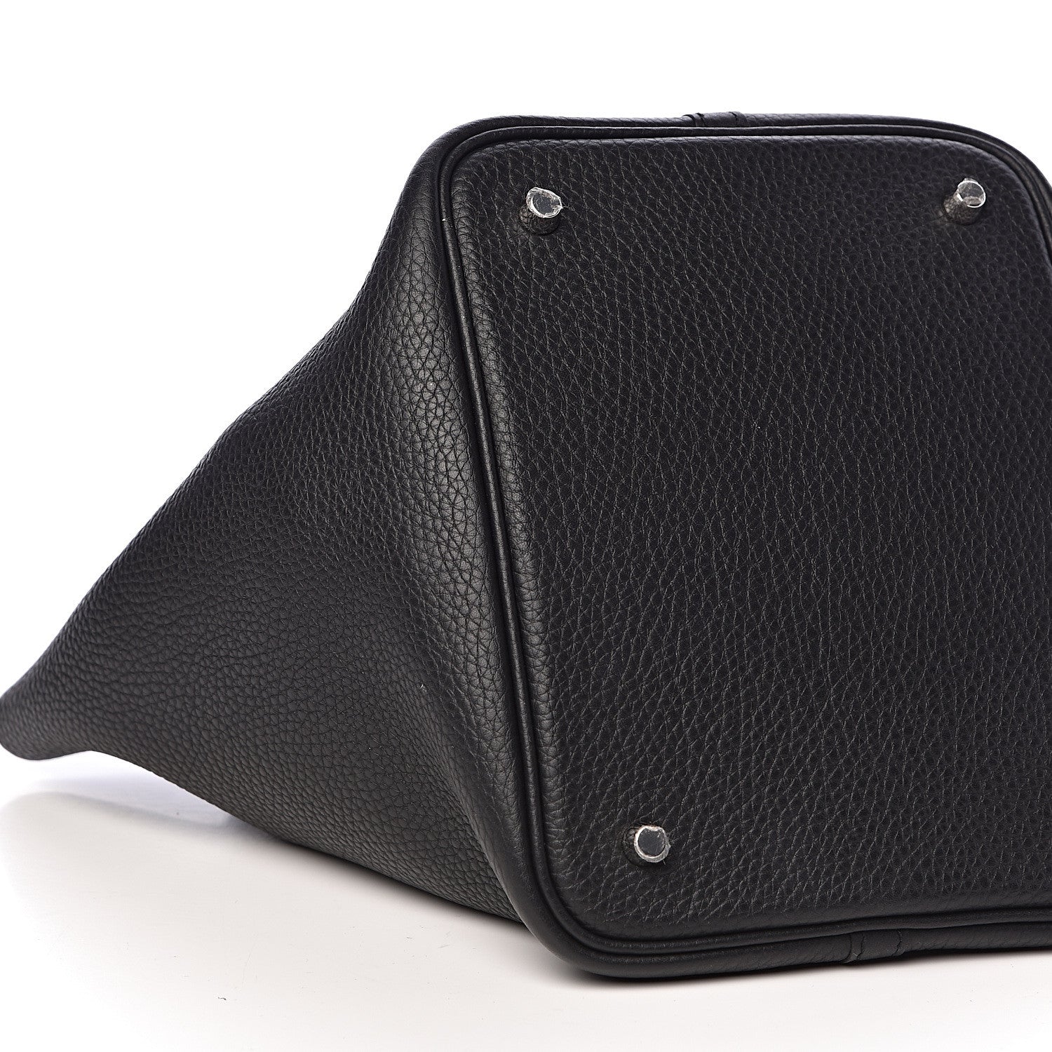 Hermes Taurillon Clemence Picotin Lock 22 MM Black 8 of 10