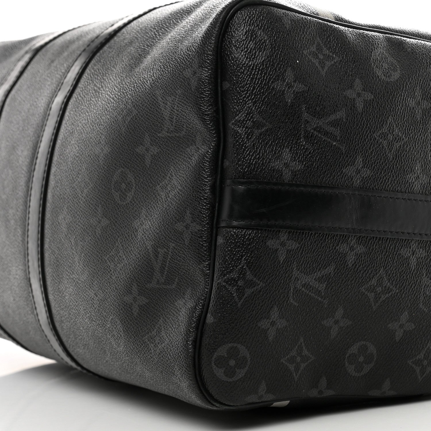 Louis Vuitton X FUJIWARA Monogram Eclipse Flash Fragment Keepall Bandouliere 45 8 of 14
