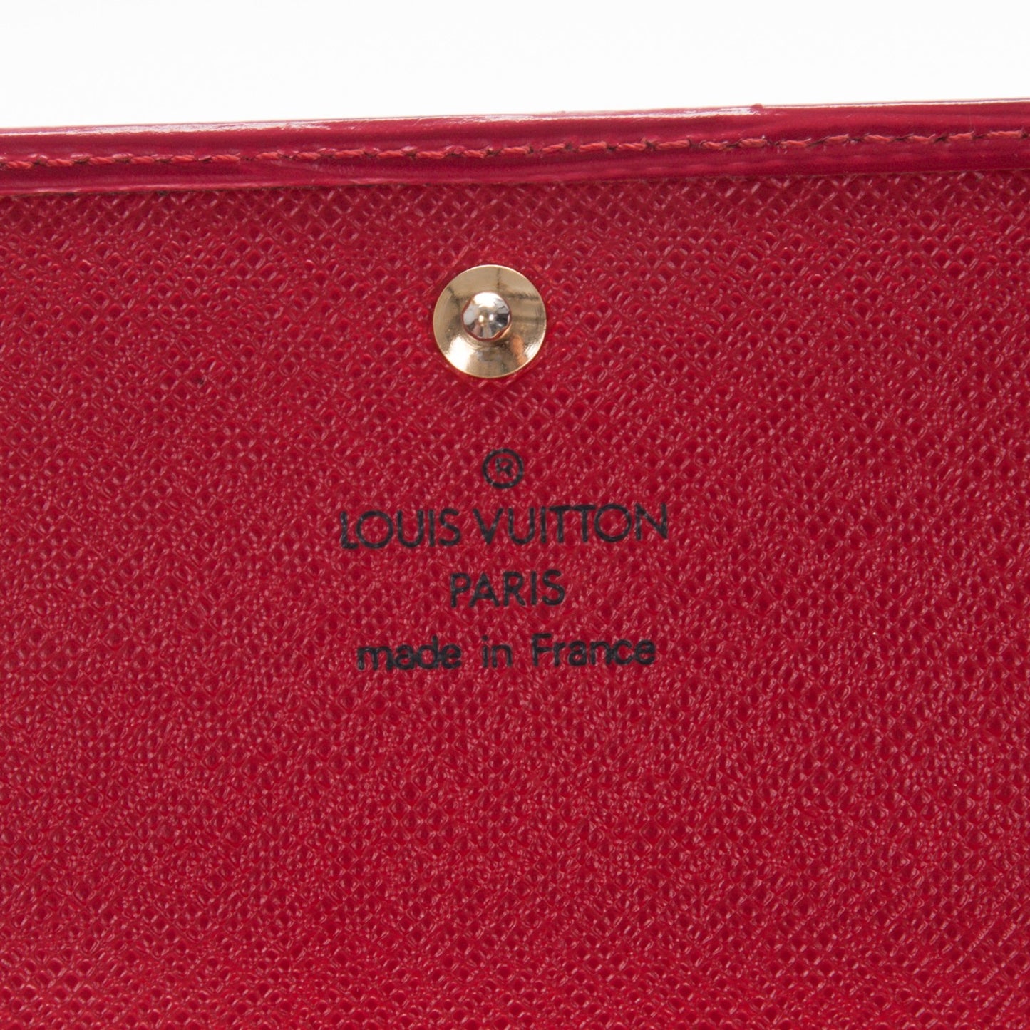 Epi Porte Tresor International Wallet Castillan Red