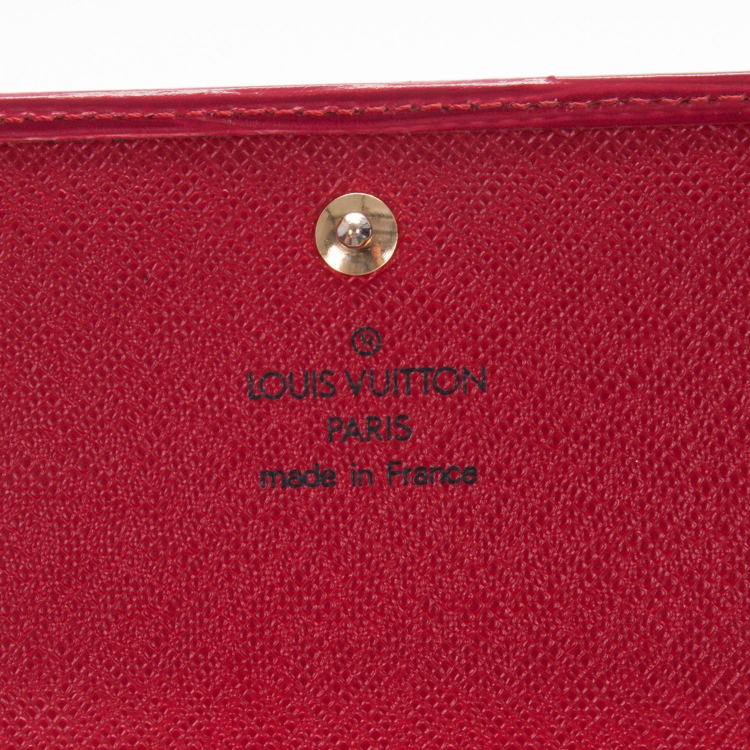 Louis Vuitton Epi Porte Tresor International Wallet Castillan Red 6 of 7