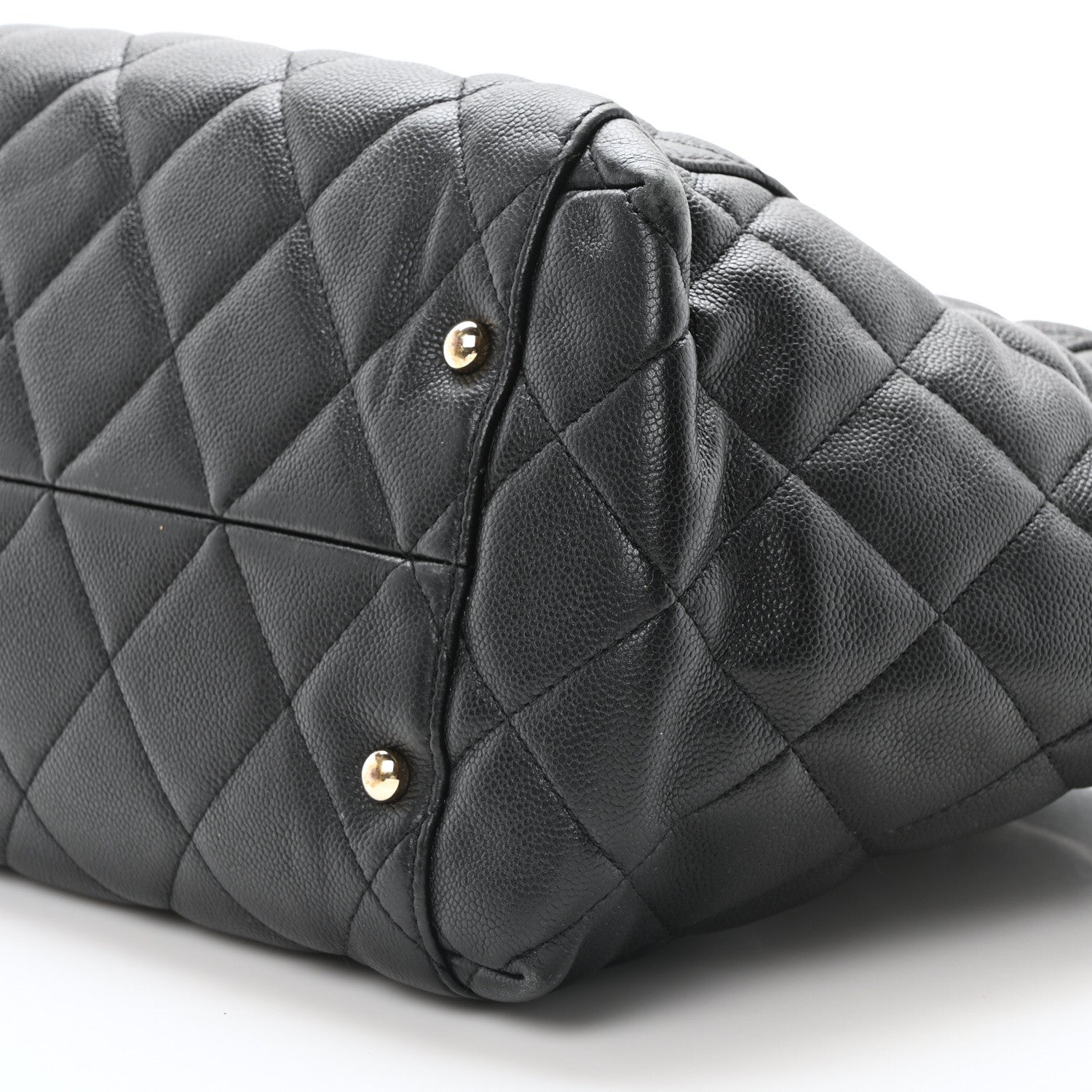 Chanel Caviar Quilted Large Shopping Tote Black 11 of 12