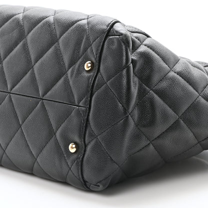 Chanel Caviar Quilted Large Shopping Tote Black 11 of 12