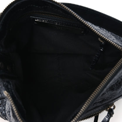 Balenciaga Agneau Arena Classic Hardware Mini Le City Moto Black 5 of 11