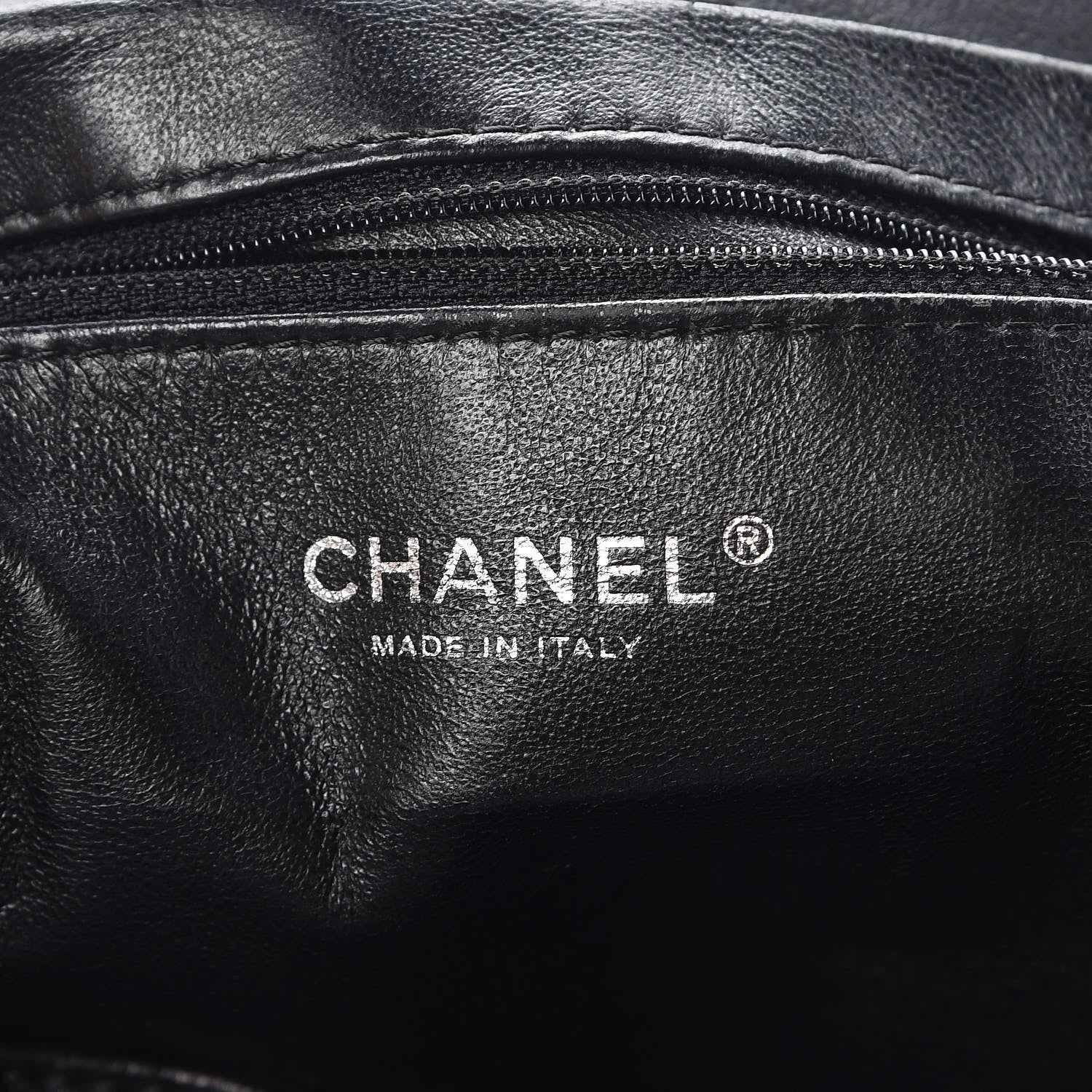 Chanel Glazed Caviar East West Modern Chain Tote Black 6 of 11