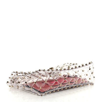 Valentino Garavani PVC Medium Rockstud Spike Shoulder Bag 4 of 9