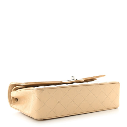 Chanel Caviar Quilted Medium Double Flap Beige 4 of 14