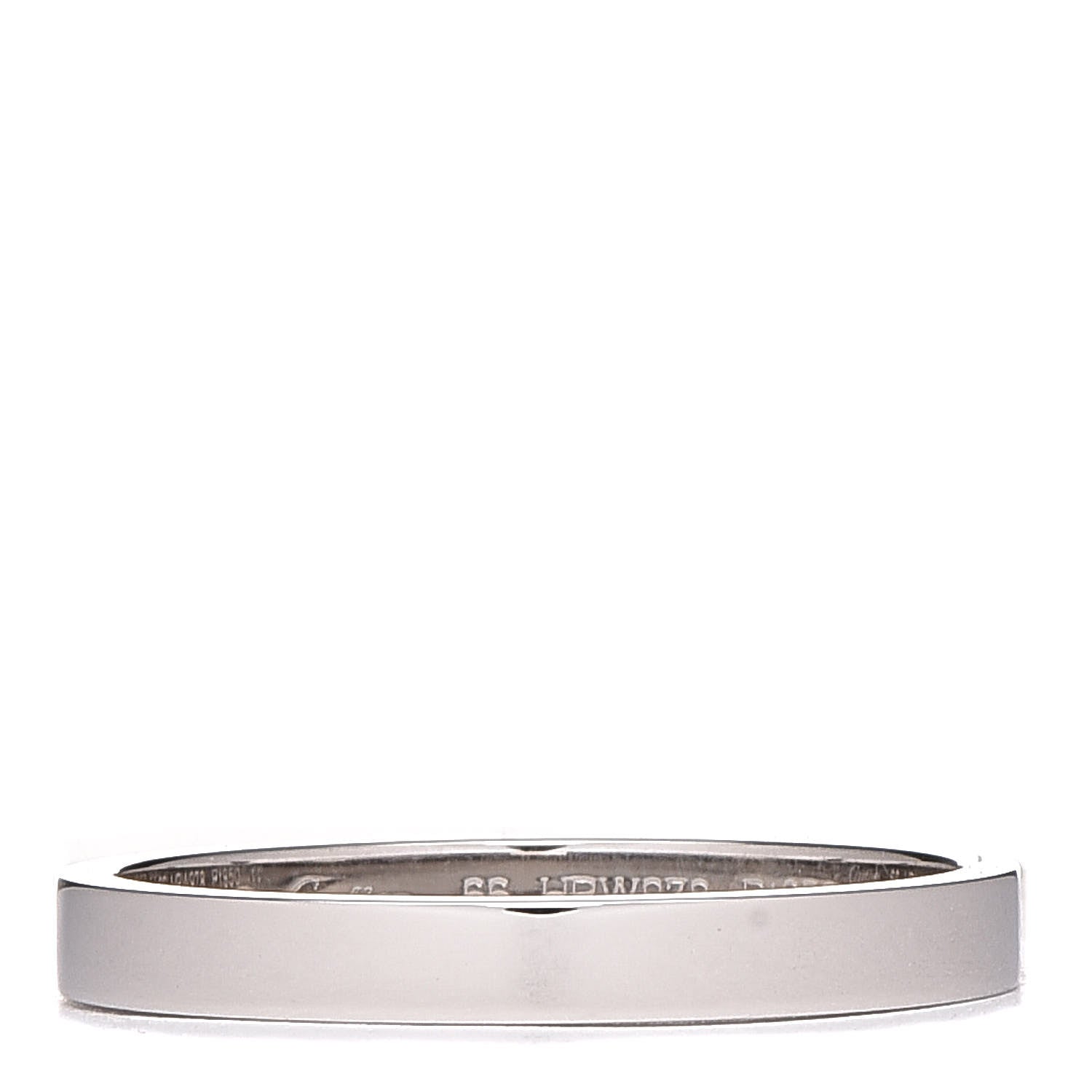 Cartier Platinum 3mm C De Wedding Band Ring 66 11.5 3 of 7