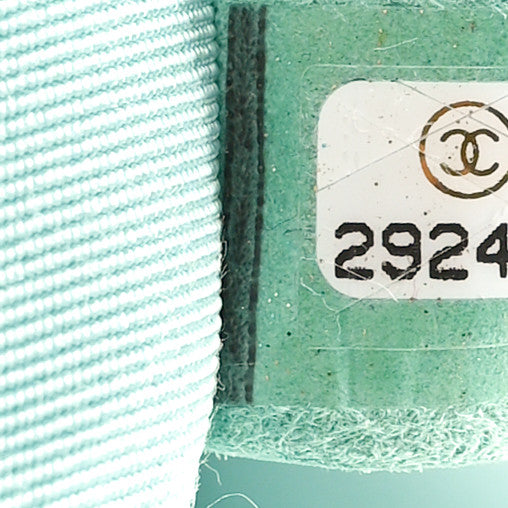 Shiny Lambskin Quilted Medium Chanel 19 Flap Light Blue