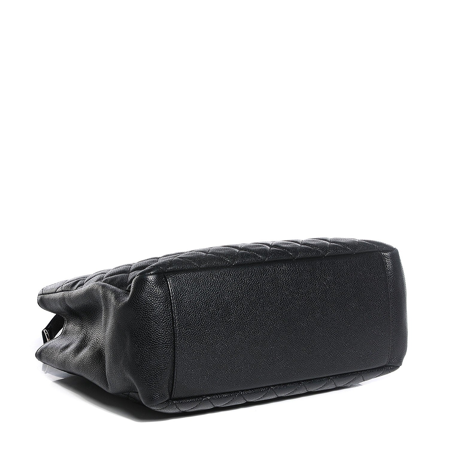 Chanel Caviar Quilted Grand Shopping Tote GST Black 4 of 7