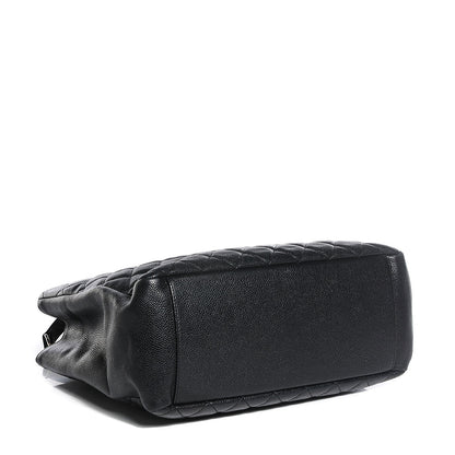 Chanel Caviar Quilted Grand Shopping Tote GST Black 4 of 7