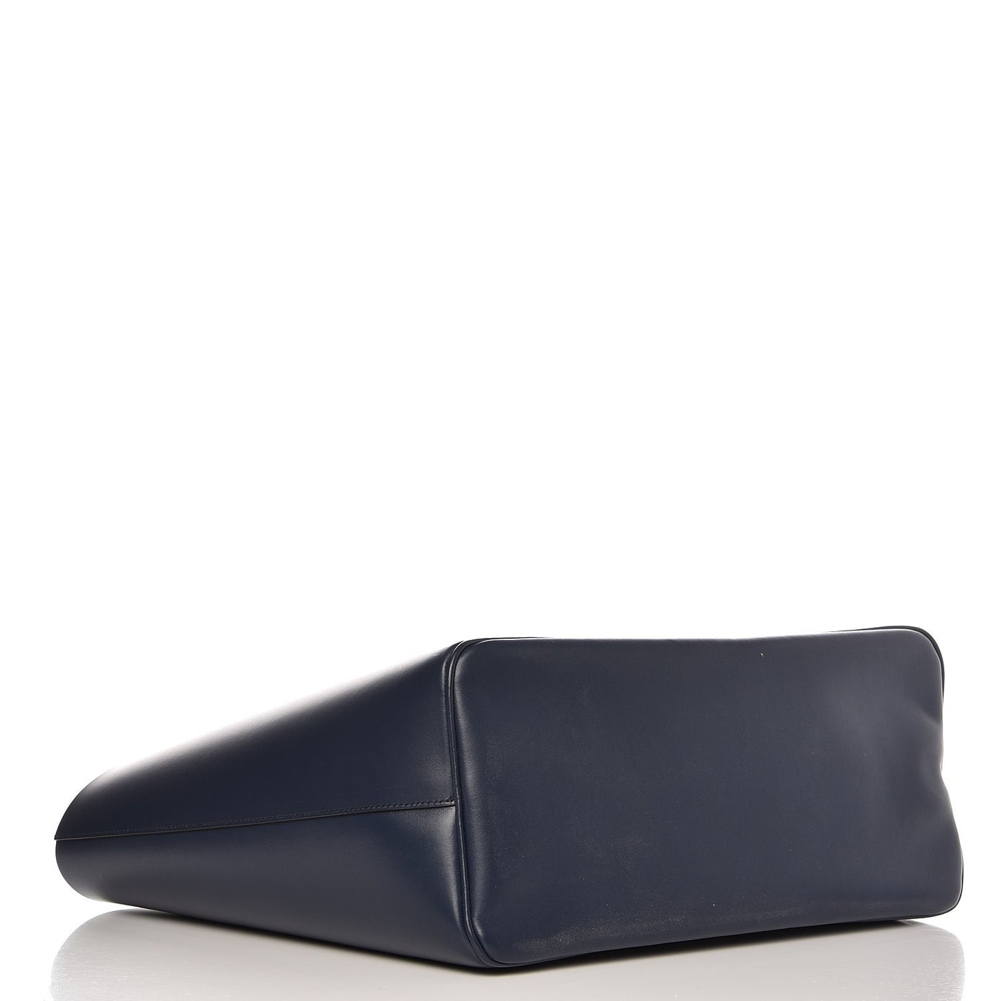 Calfskin Large Antigona Tote Night Blue Silver