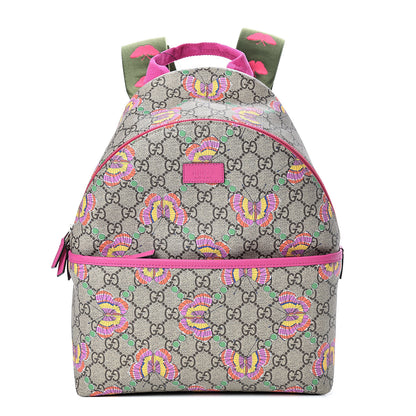 Gucci GG Supreme Monogram Childrens Butterfly Backpack 1 of 9