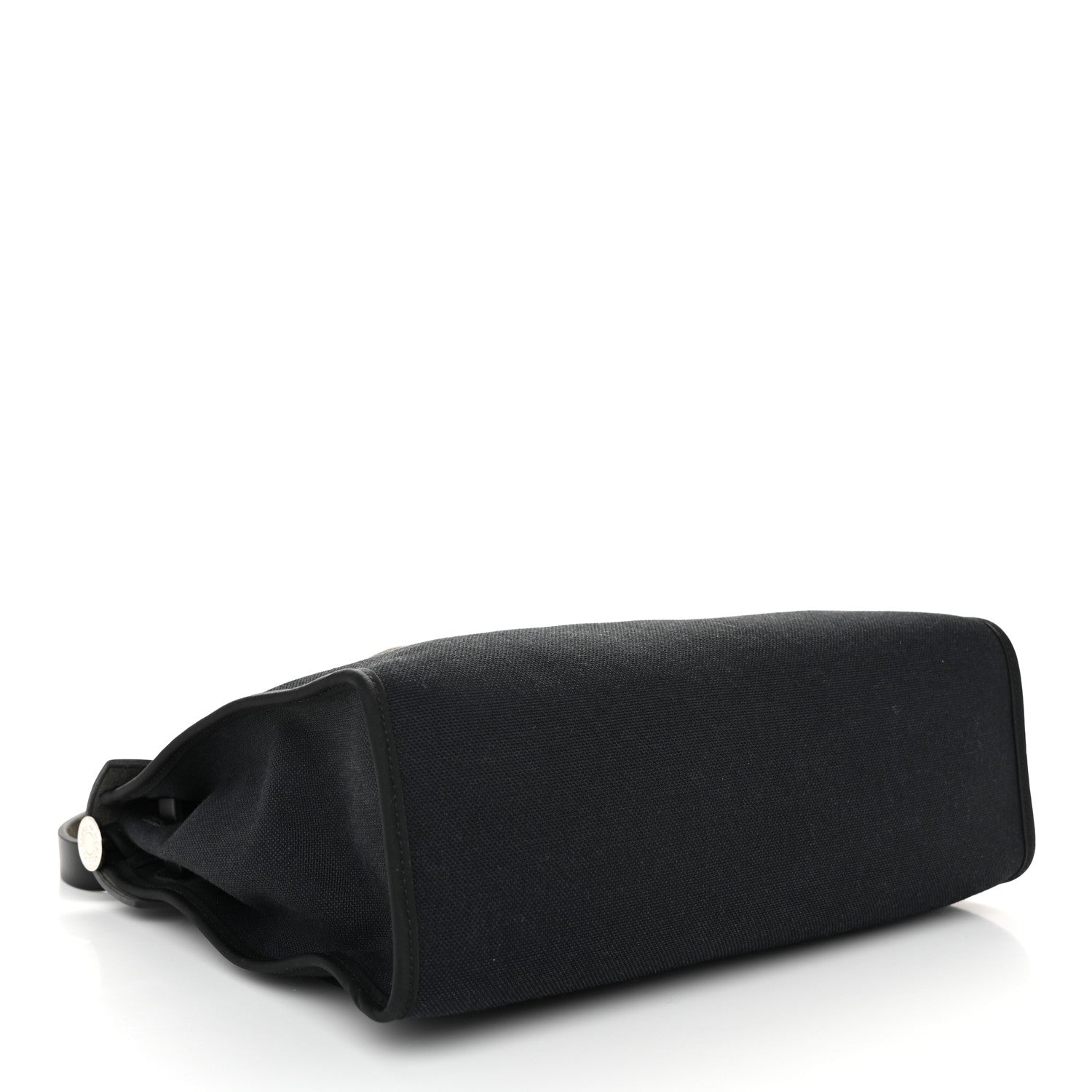 Hermes Military Toile Vache Hunter Herbag Zip PM 31 Black 5 of 13