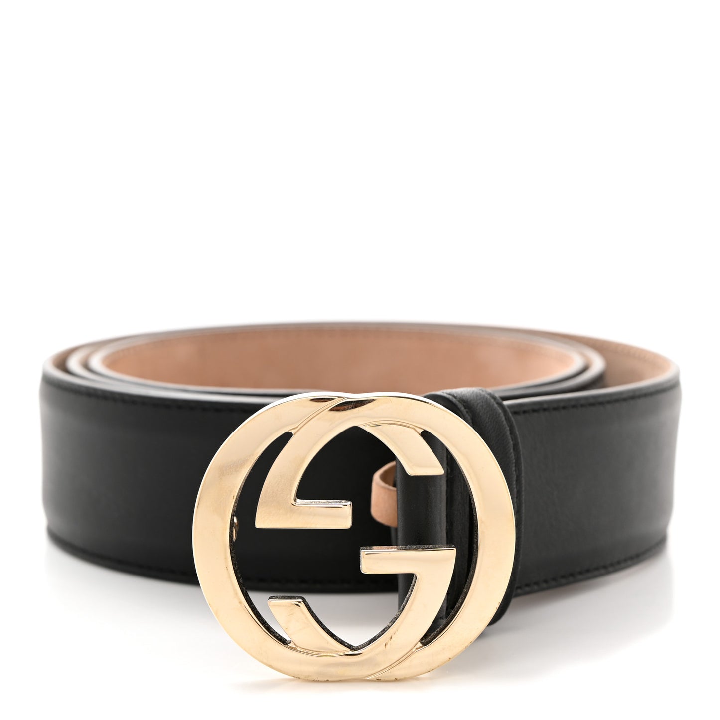 Calfskin Interlocking G 37mm Belt 95 38 Black