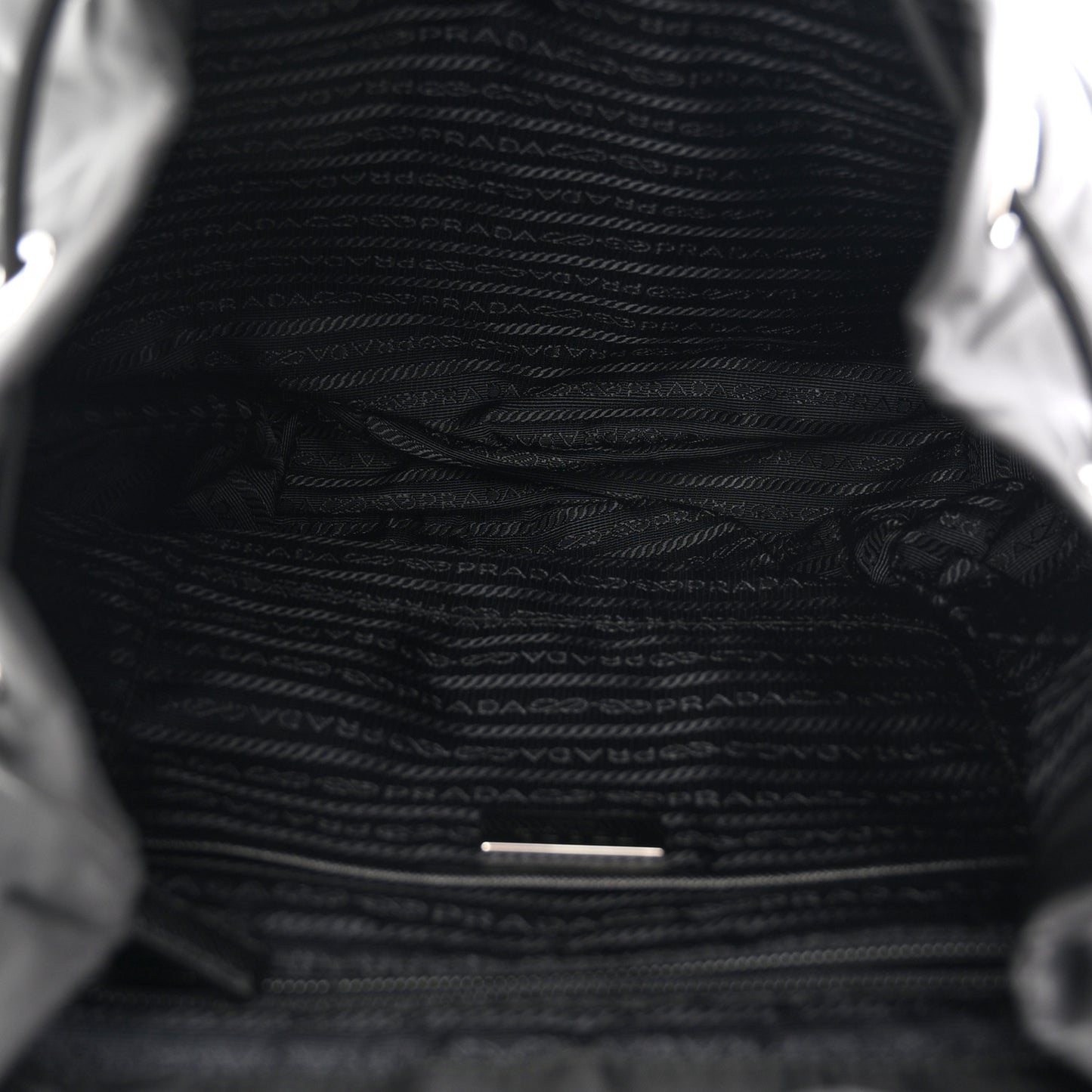 Nylon Vela Large Backpack Black