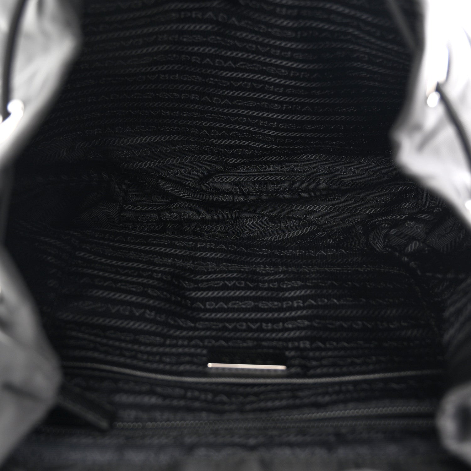 Prada Nylon Vela Large Backpack Black 5 of 10