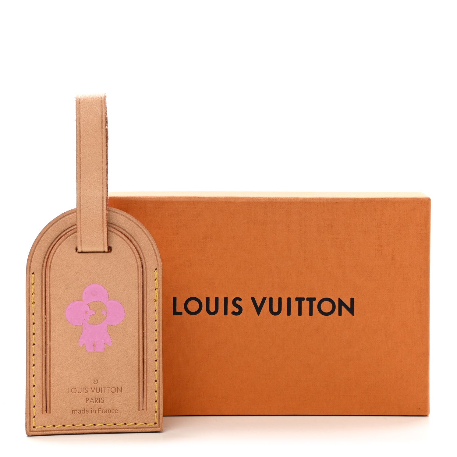 Louis Vuitton Vachetta Vivienne Luggage Tag 4 of 4
