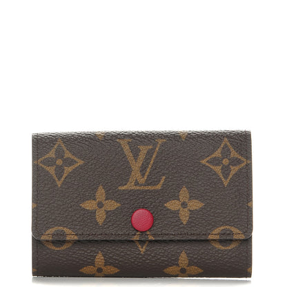 Louis Vuitton Monogram 6 Key Multicles Holder Fuchsia 1 of 8