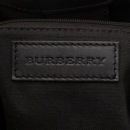 Burberry Haymarket Check Medium Brogue Tassel Tote 5 of 17