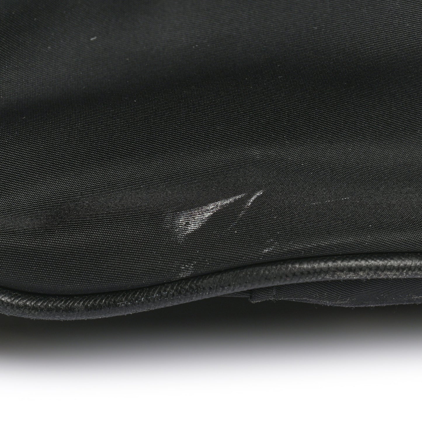 Tessuto Nylon Saffiano Suitcase Black