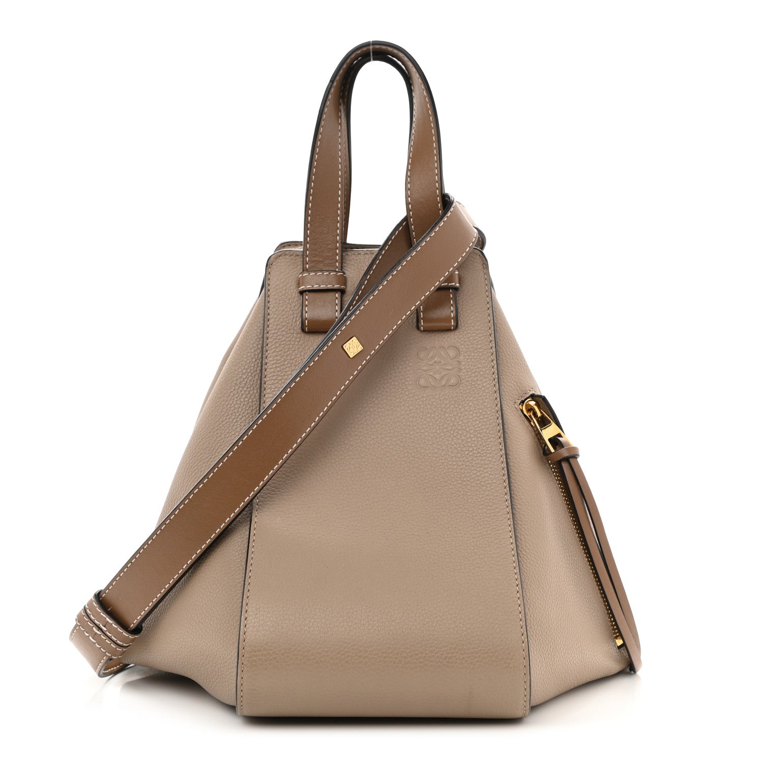 Loewe Calfskin Medium Hammock Shoulder Bag Sand Mink 1 of 12