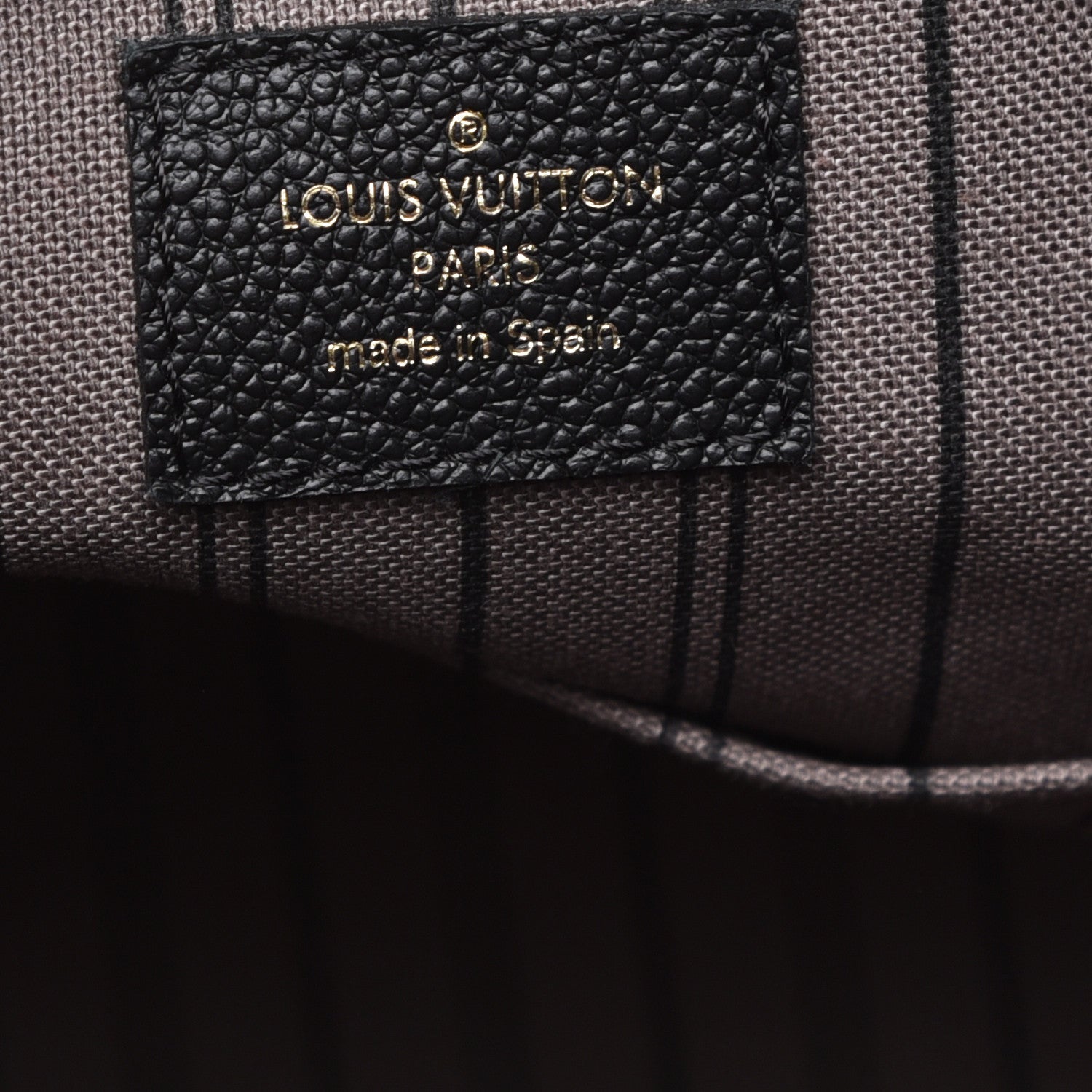 Louis Vuitton Empreinte Artsy MM Black 6 of 8