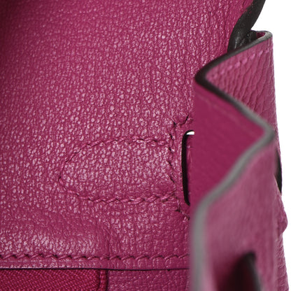 Hermes Togo Birkin 25 Rose Pourpre 20 of 38