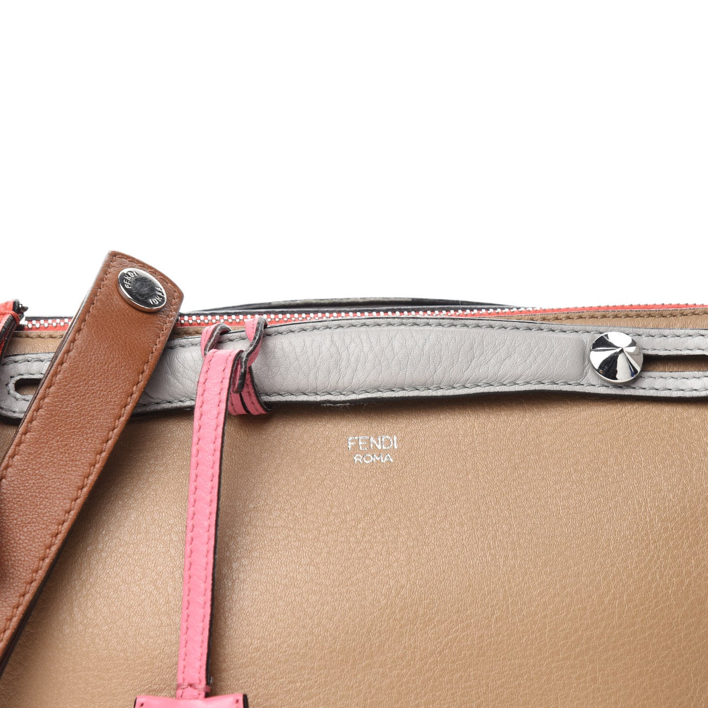 Vitello Dolce 5 Color Medium By The Way Boston Bag Cuoio Multicolor