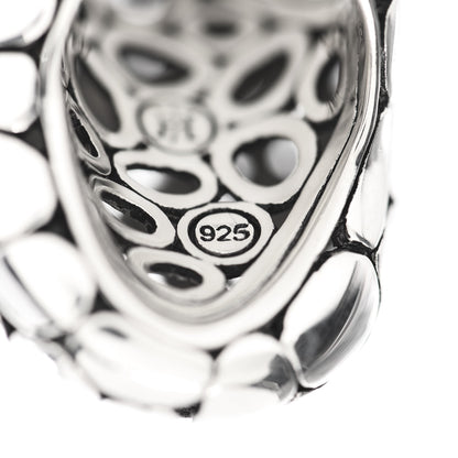 John Hardy Sterling Silver Kali Pebble Ring 48 4.5 4 of 5