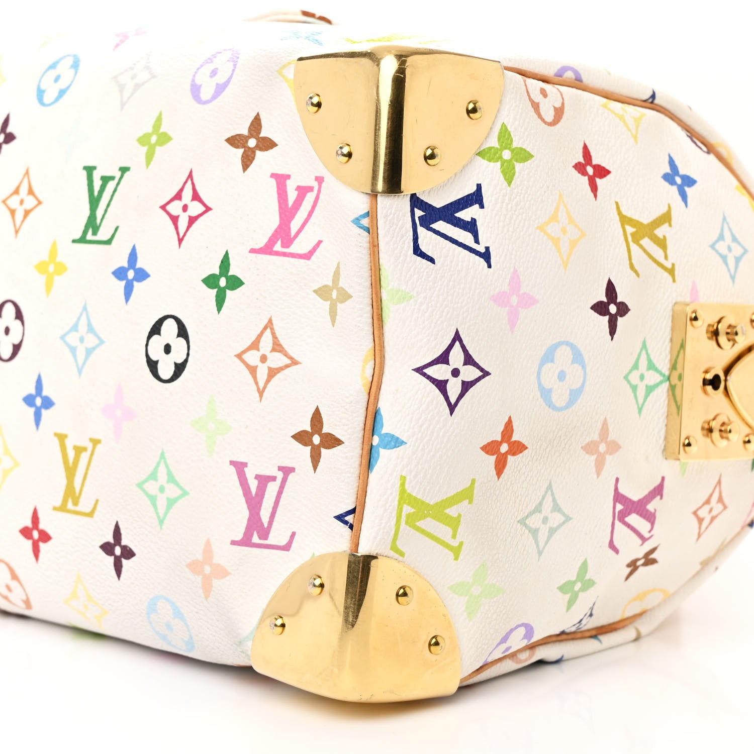 Louis Vuitton Monogram Multicolor Speedy 30 White 9 of 14