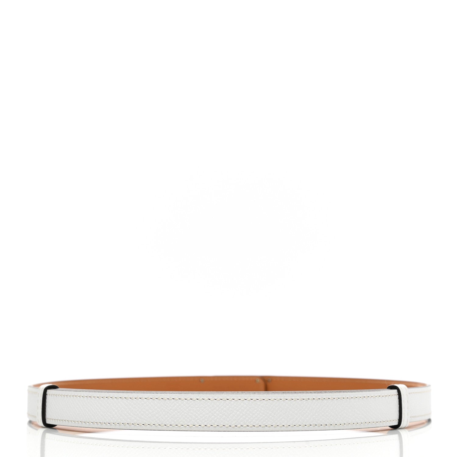 Hermes Epsom Kelly Belt White 2 of 4