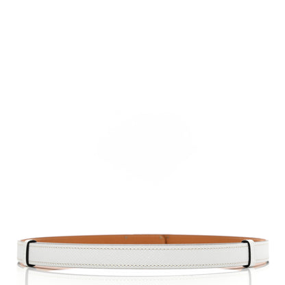 Hermes Epsom Kelly Belt White 2 of 4