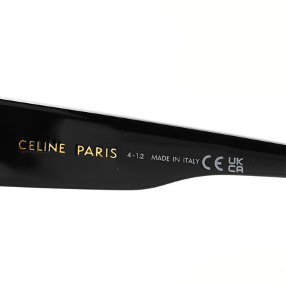 Celine Acetate Polarized Square Sunglasses CL40219I Black 6 of 7