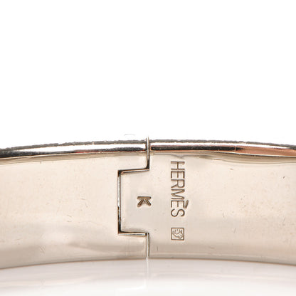 Hermes Enamel Narrow Clic Clac H Bracelet PM Red 4 of 4