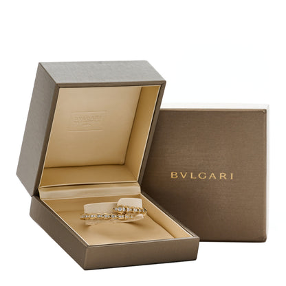Bulgari 18K Yellow Gold Diamond Serpenti Viper Pave Bracelet S 4 of 4