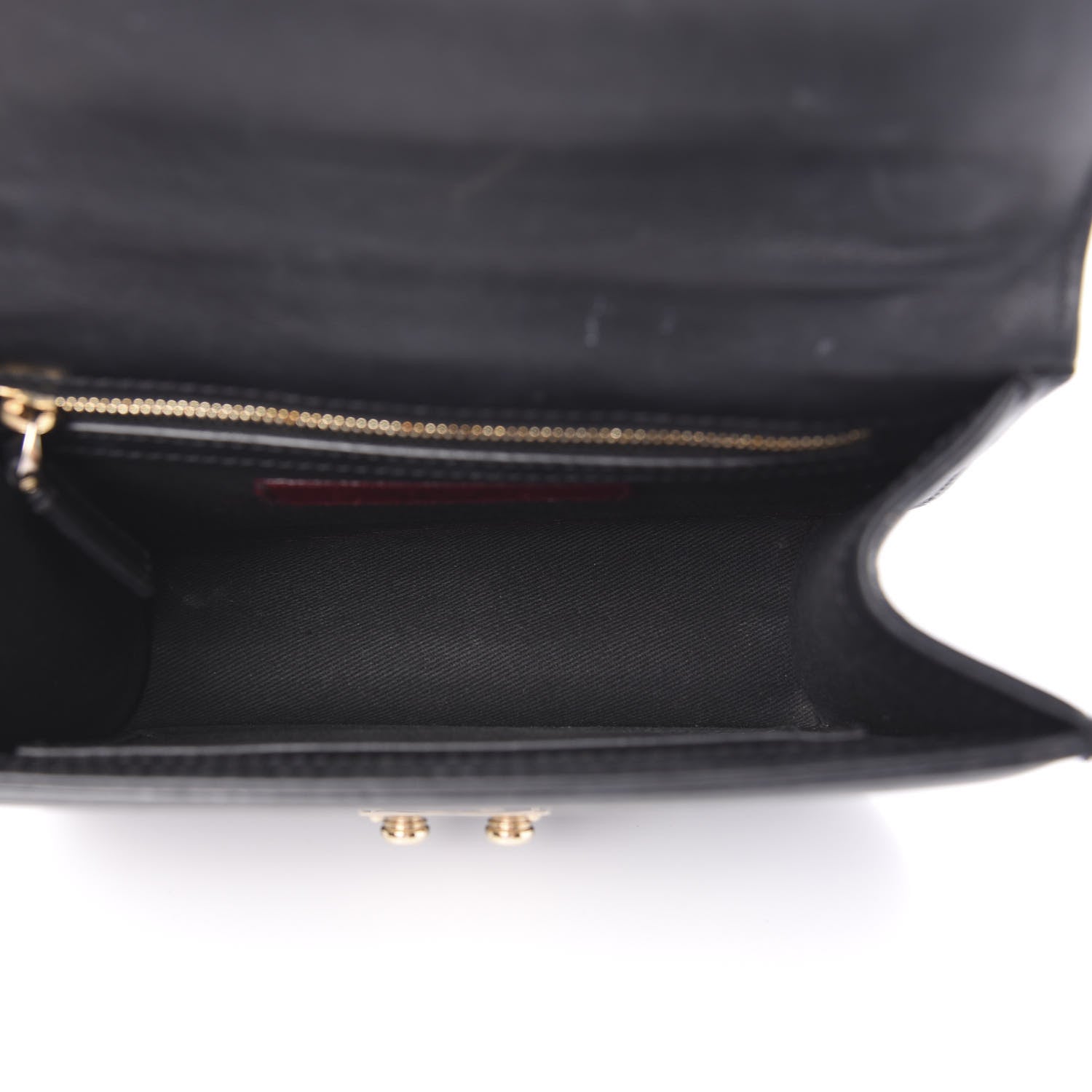 Valentino Garavani Vitello Small Glam Lock Rockstud Flap Black 4 of 8