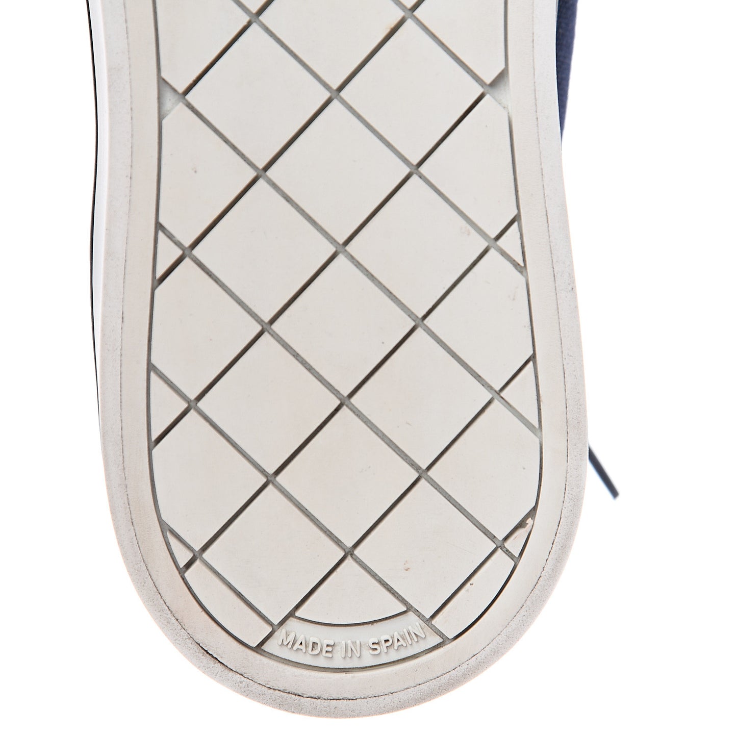 Canvas Lace Up Cap Toe Sneakers 39 Navy