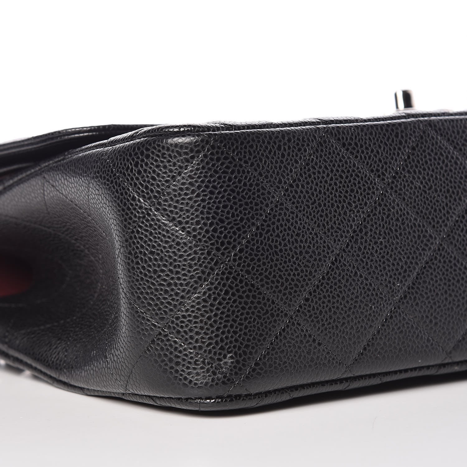 Chanel Caviar Quilted Jumbo Double Flap Black 9 of 10