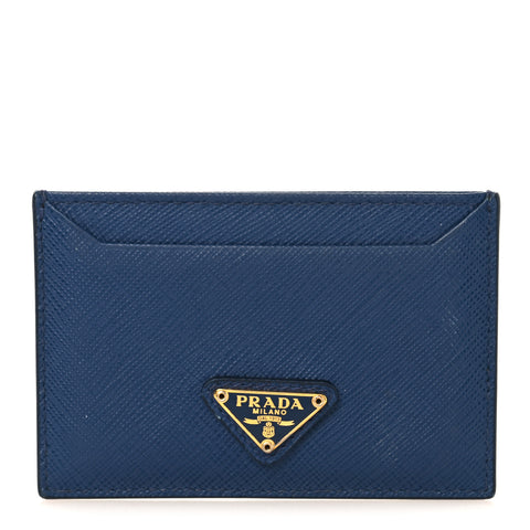 Saffiano Card Case Bleuette
