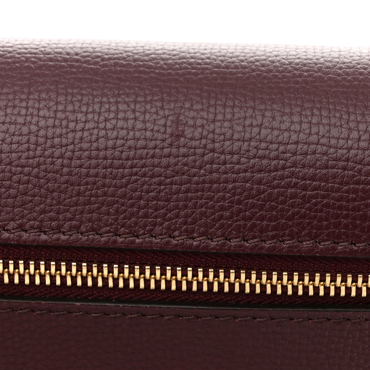 Derby Calfskin House Check Small Macken Crossbody Bag Mahogany Red