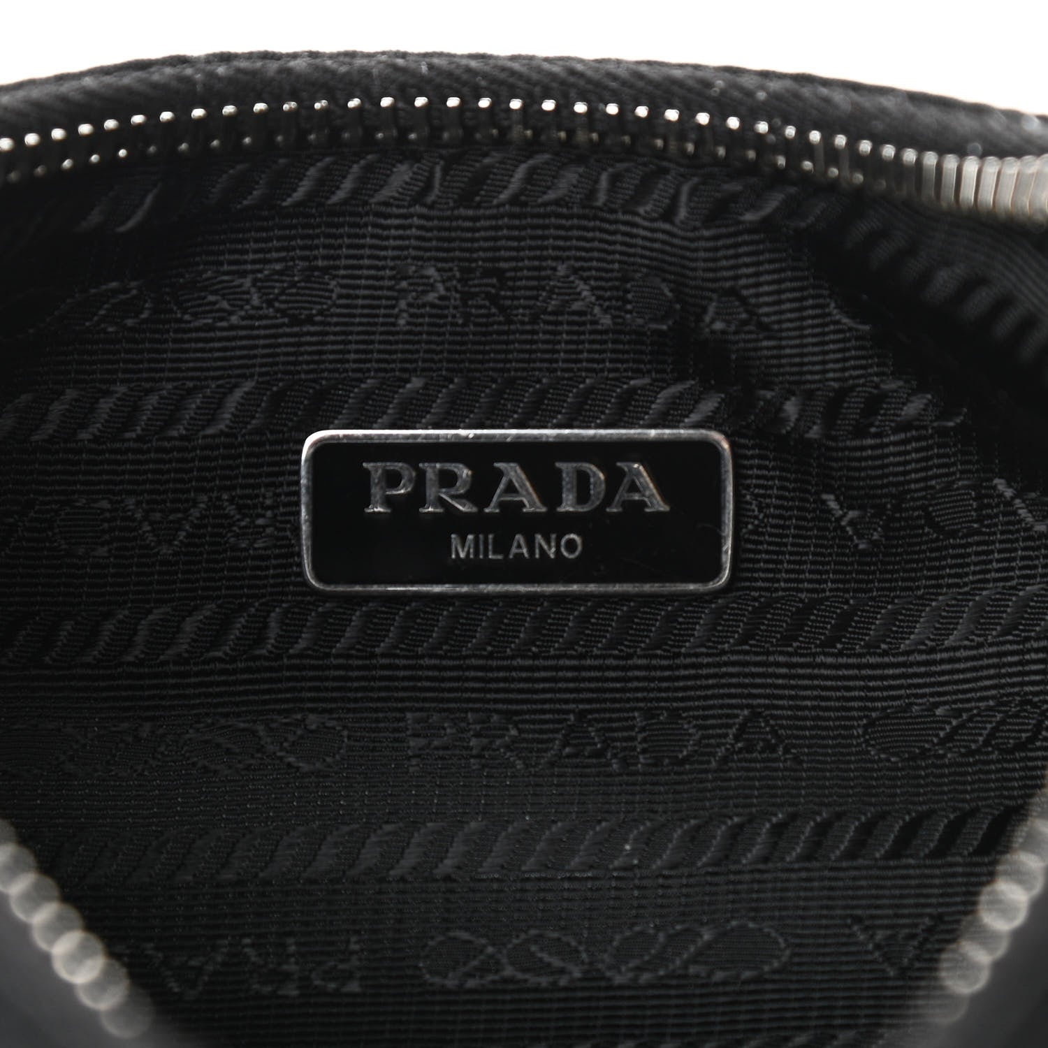 Prada Nylon Re-Edition 2005 Shoulder Bag Black 10 of 17