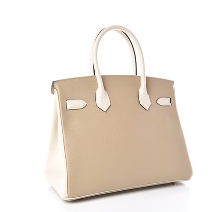 Hermes Epsom Horseshoe Birkin 30 Trench Craie 3 of 38