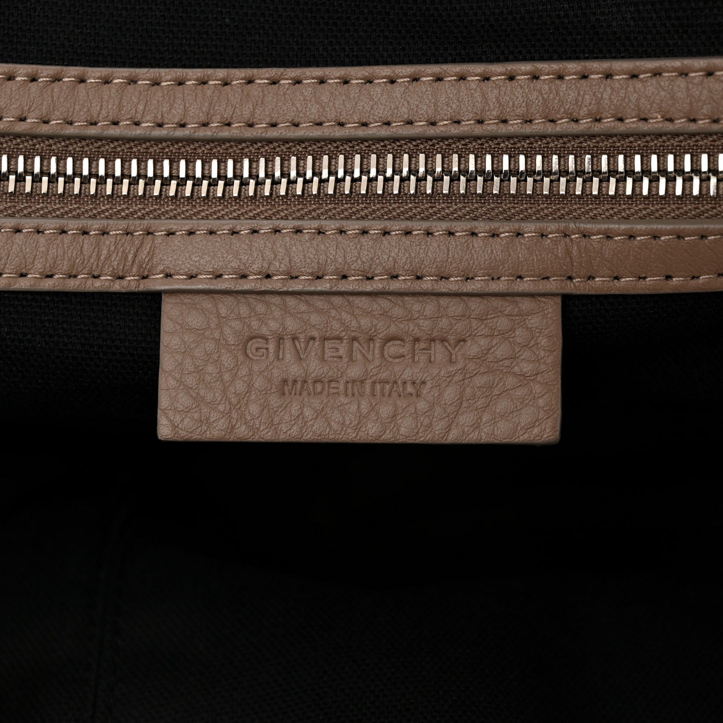 Grained Calfskin Medium Nightingale Brown