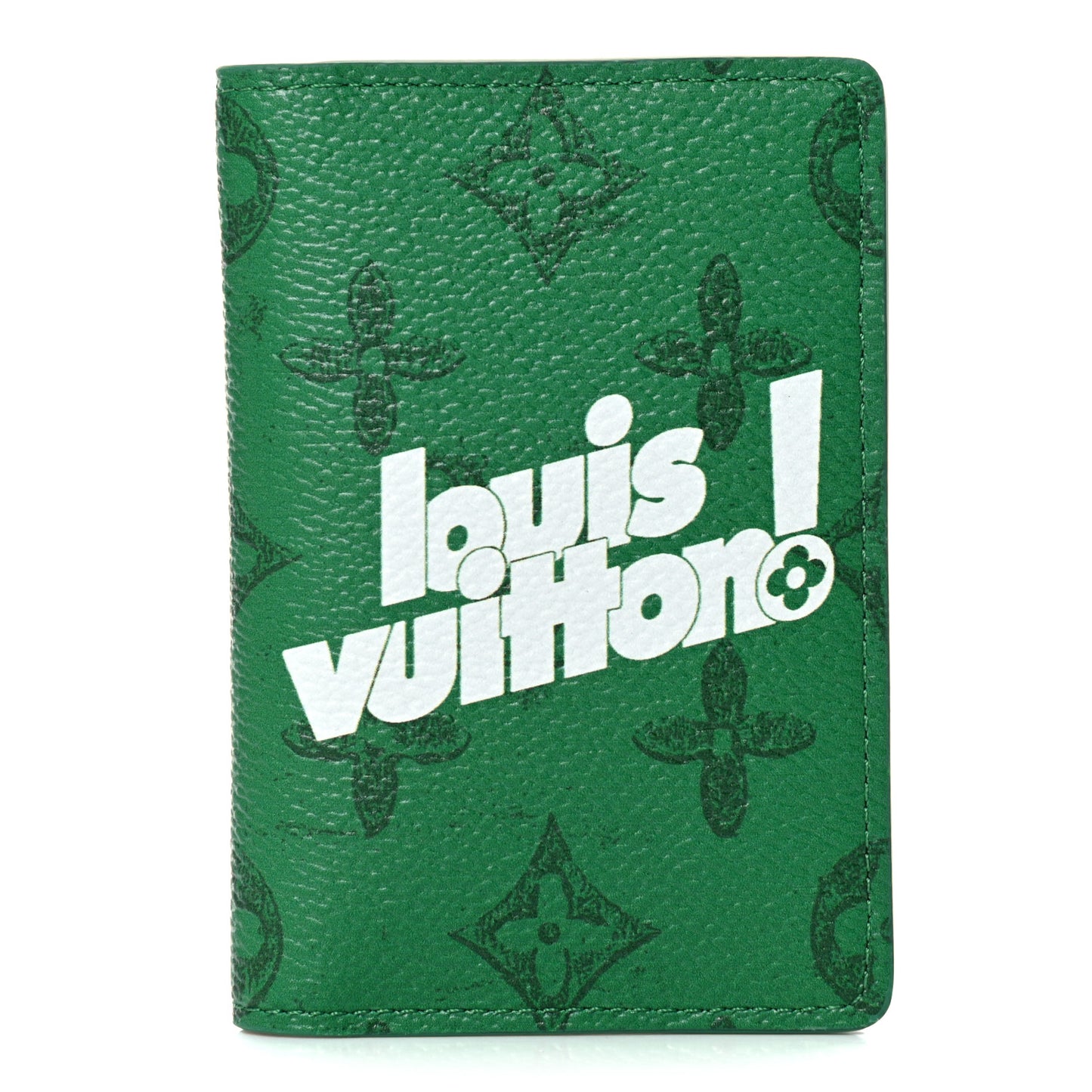 Vintage Monogram Everyday LV Pocket Organizer Green