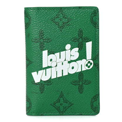 Louis Vuitton Vintage Monogram Everyday LV Pocket Organizer Green 1 of 7