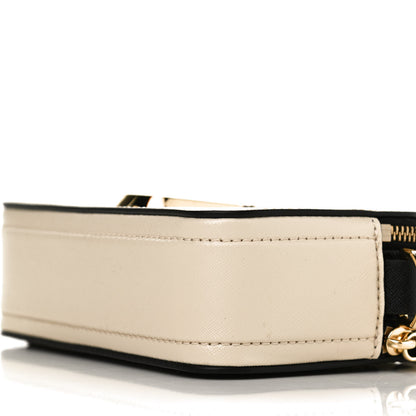 Marc Jacobs Saffiano Small Snapshot Camera Bag Cloud White Multicolor 10 of 10